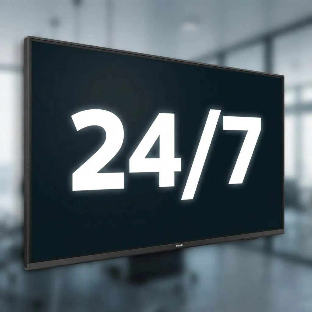 Großmonitore 24/7 – Professionelle Monitore