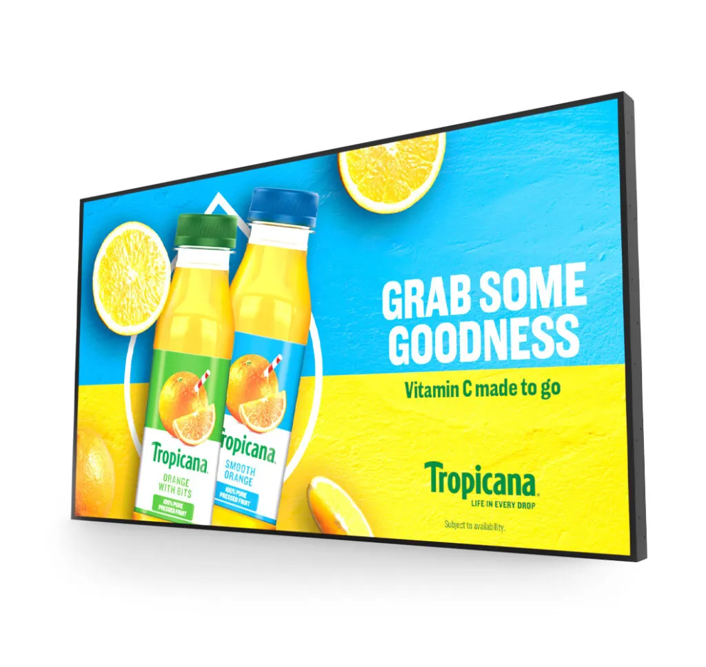 Allsee UHB-Serie: Ultrahelle 4K Schaufensterdisplays