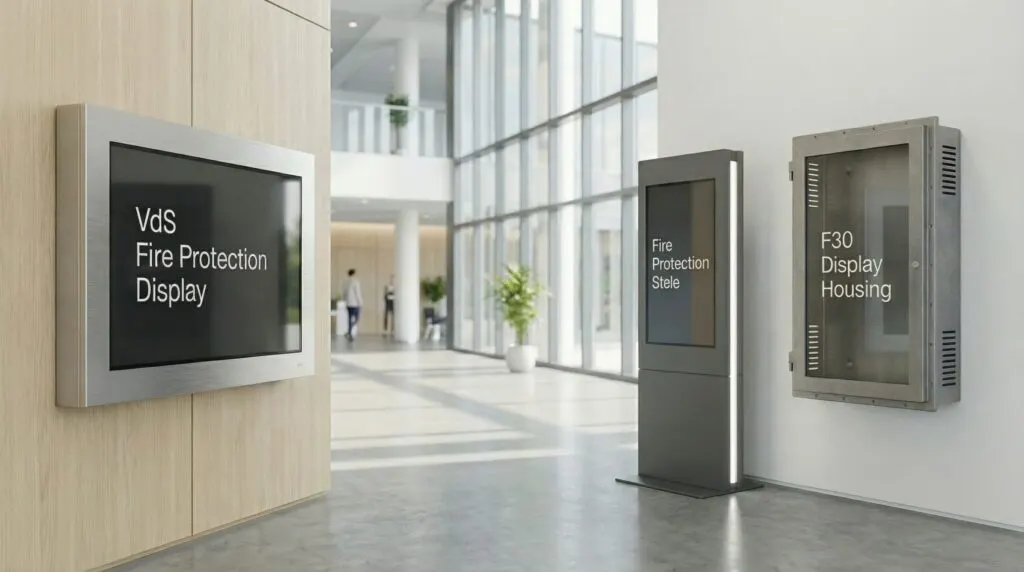 Brandschutz Monitore