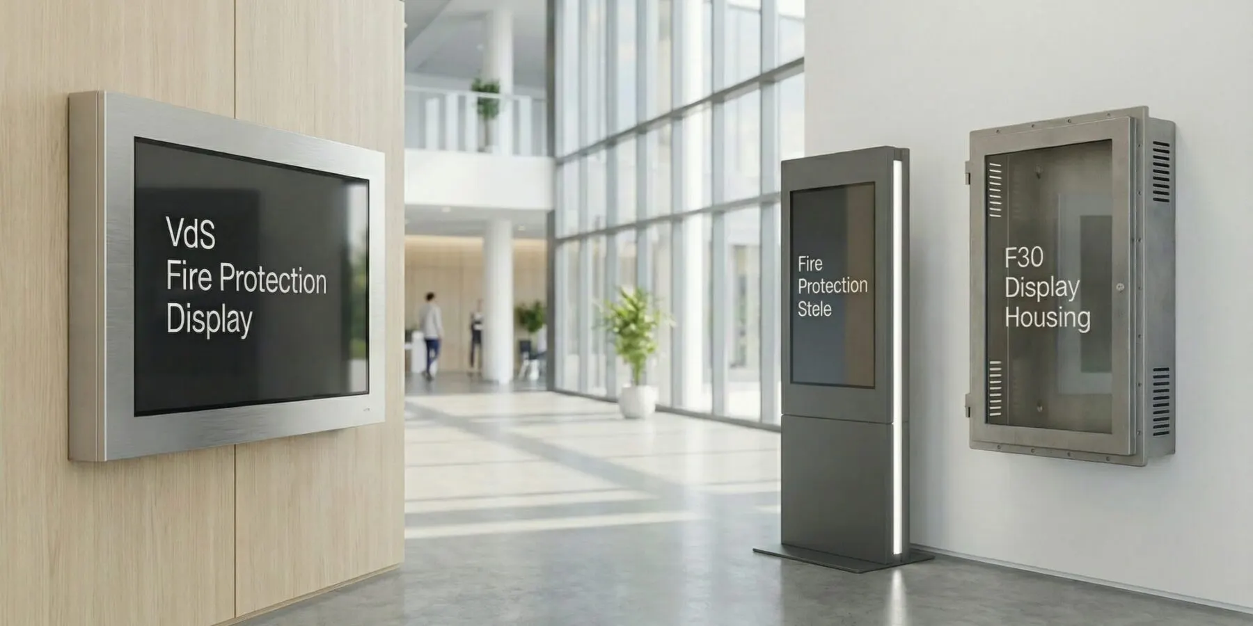 Brandschutz Monitore