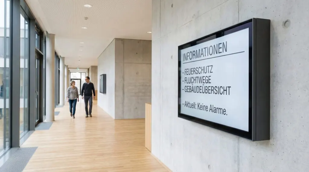 F30 BRANDSCHUTZGEHÄUSE FÜR DIGITAL SIGNAGE