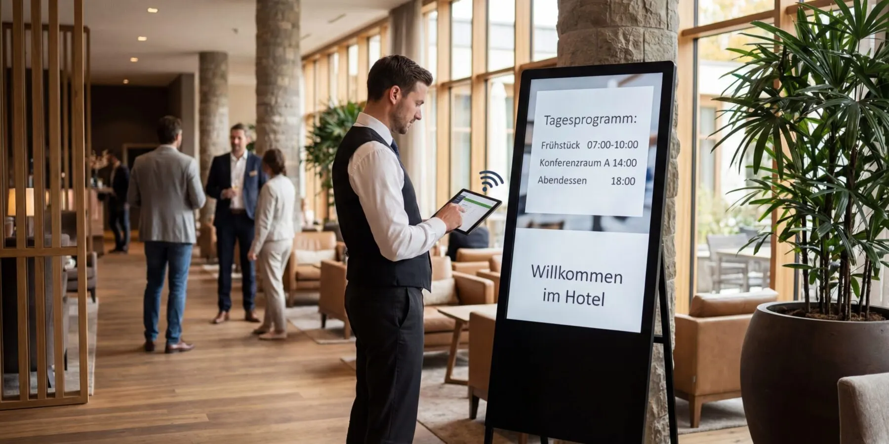 Digitale Kundenstopper – Fesseln Sie Ihre Kunden am Point of Sale.