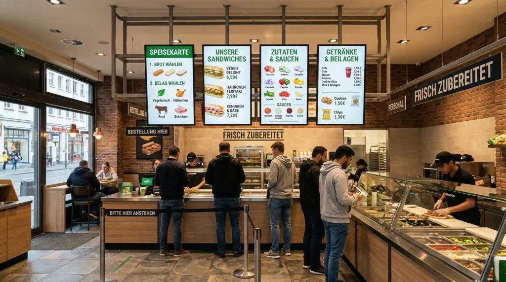 Das Digital Signage Sandwich