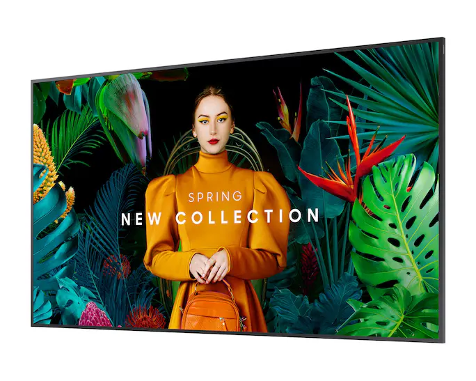 Samsung QHC-Serie: Brillante 4K Crystal UHD Signage-Displays