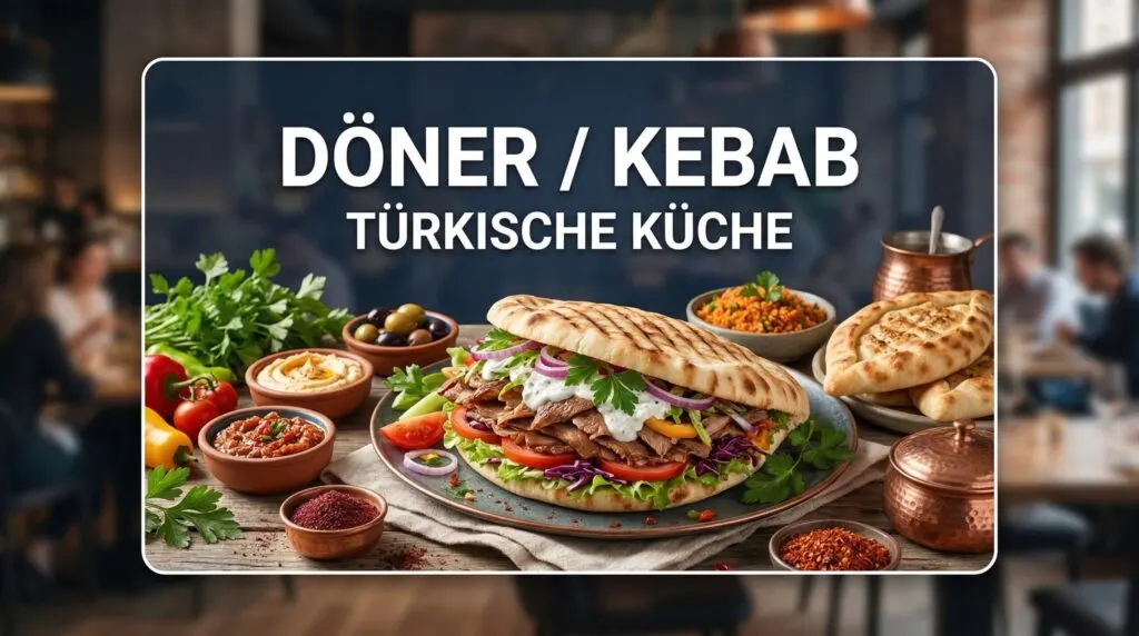 Digital Signage im Döner Restaurant
