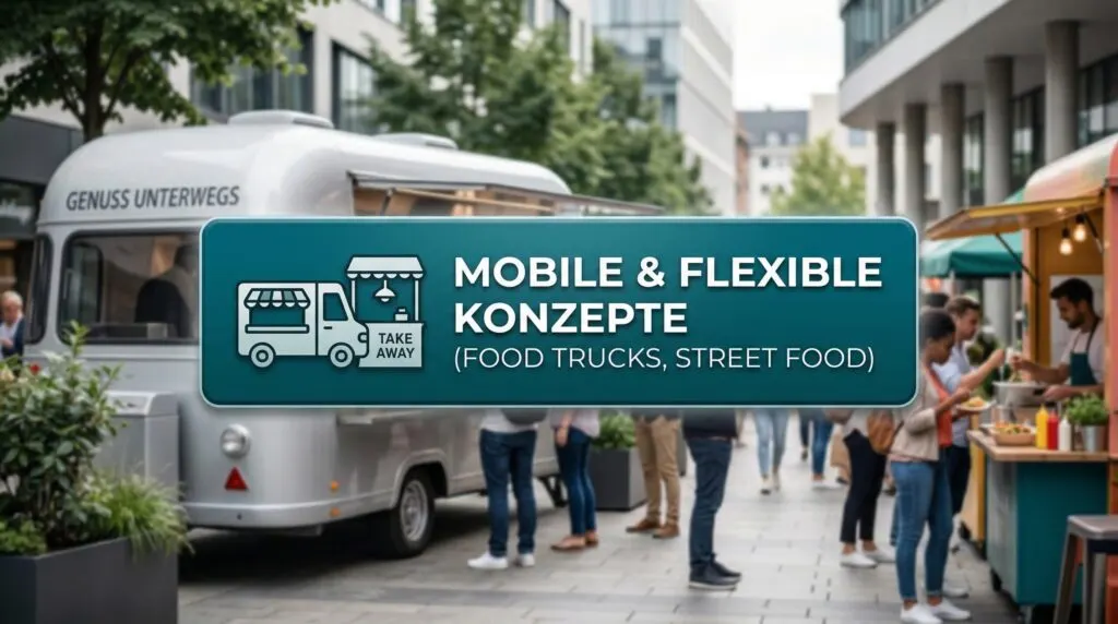 Das Digital Signage auch für Streetfood