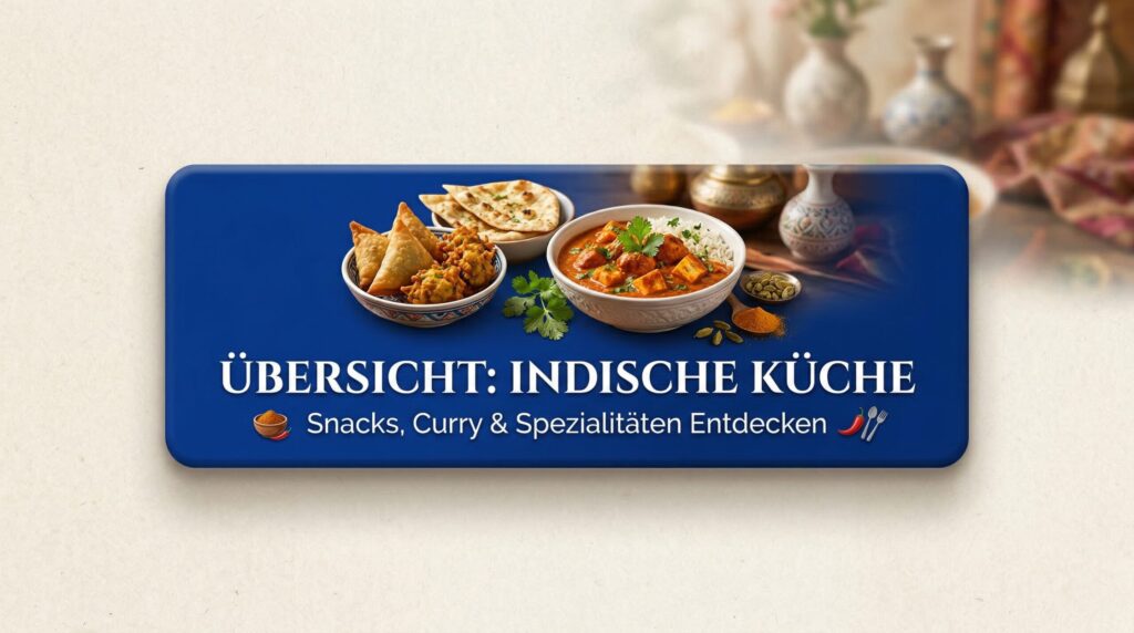 Digitale Menüanzeigen im indischen Restaurant