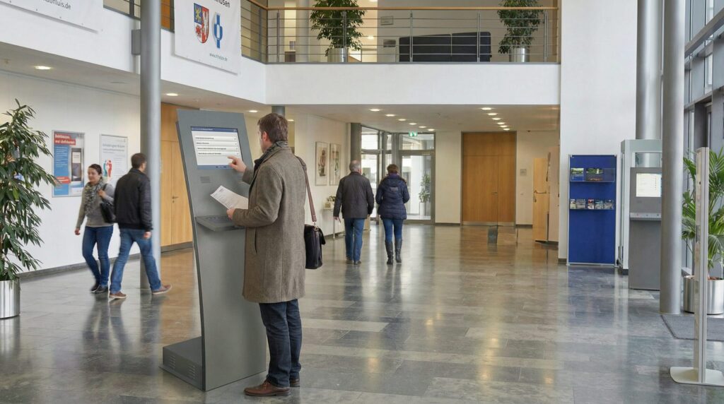 mib-terminal-abida-eingang Abida Info-Terminals: Vandalismusgeschützte Kiosksysteme „Made in Germany“